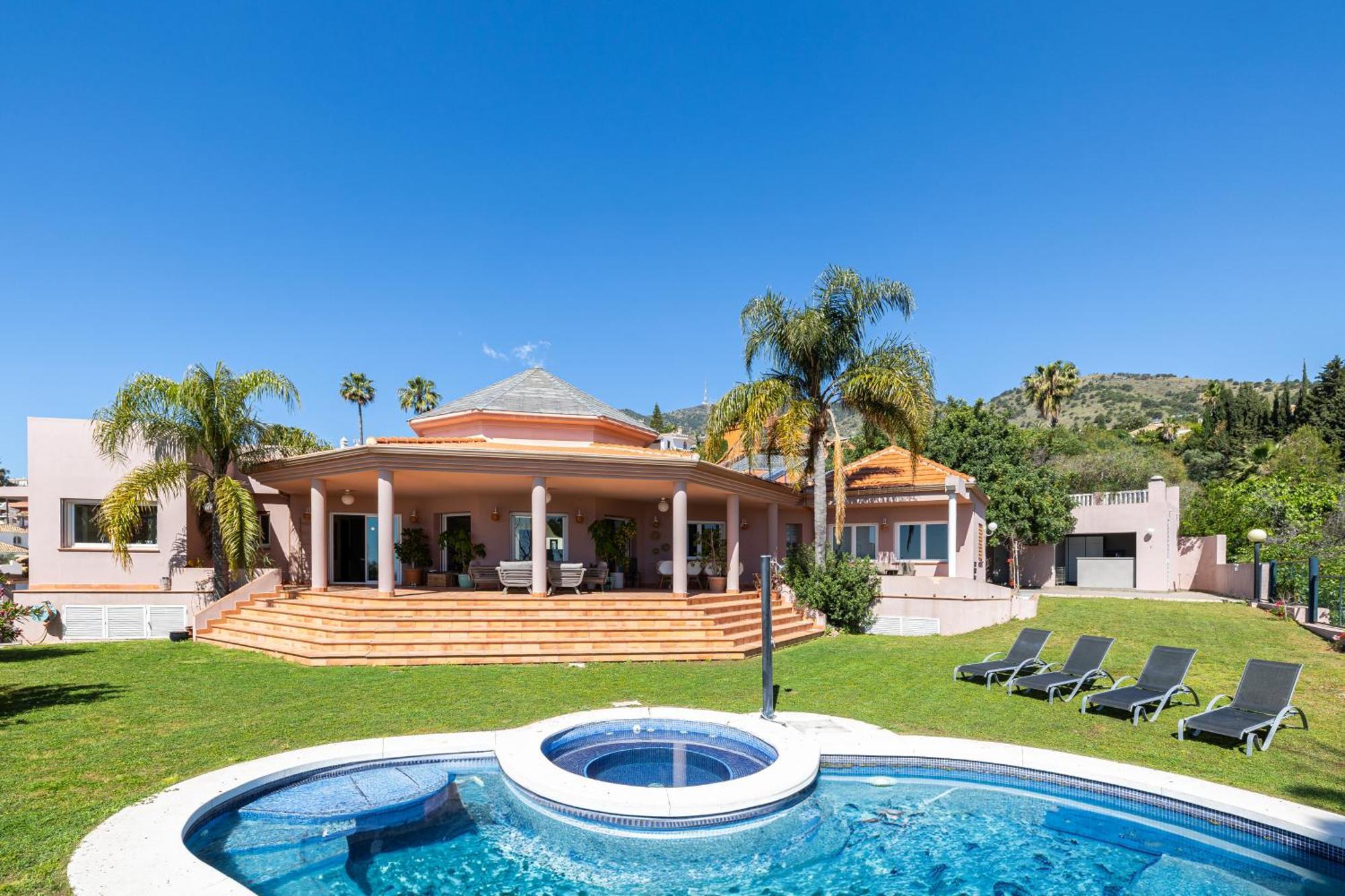 Villa In Benalmadena Pueblo Esterno foto